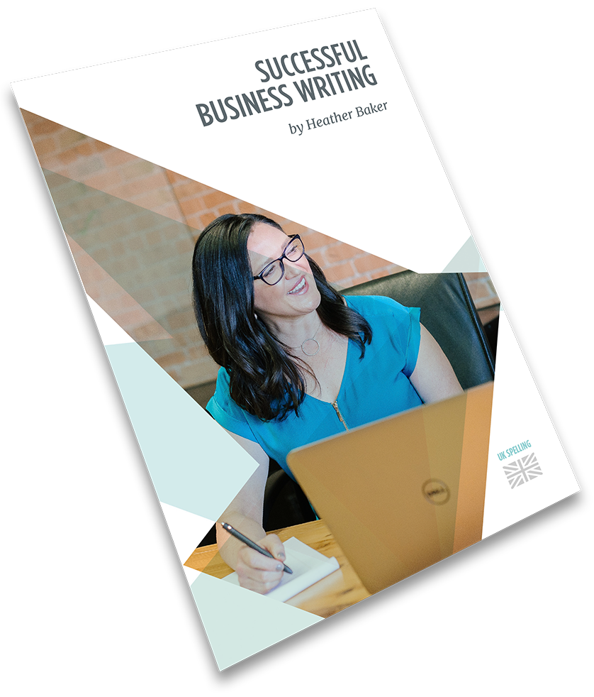 Business Writing - Tilted